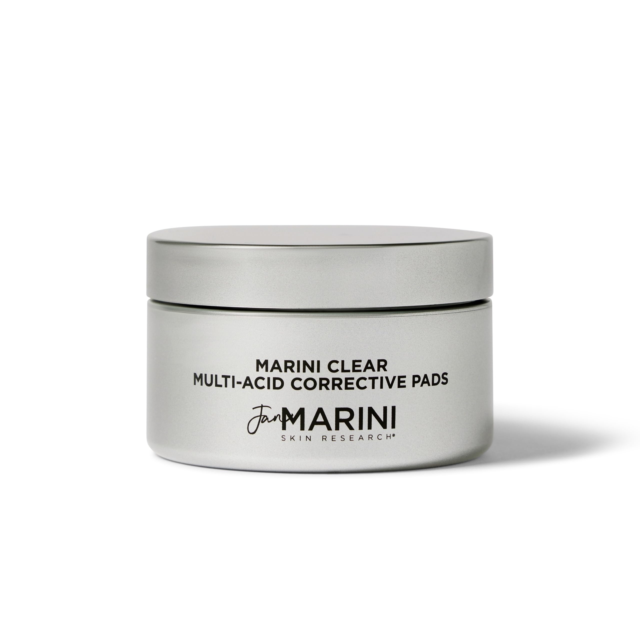 Jan Marini Skin Research Marini Clear – Multi-Acid Corrective Pads (30) for Blemish-Prone Skin