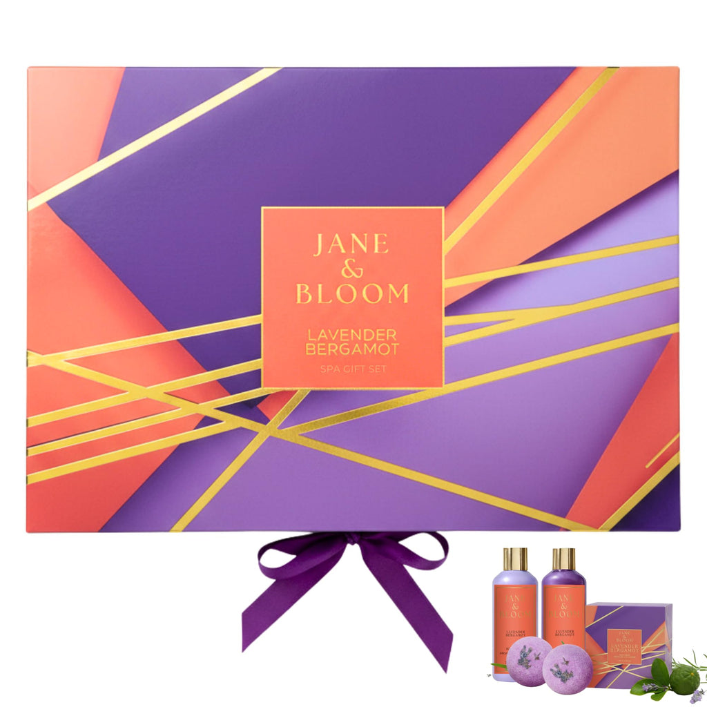 Gifts for Women Who Have Everything: Jane & Bloom Lavender & Bergamot Spa Gift Set