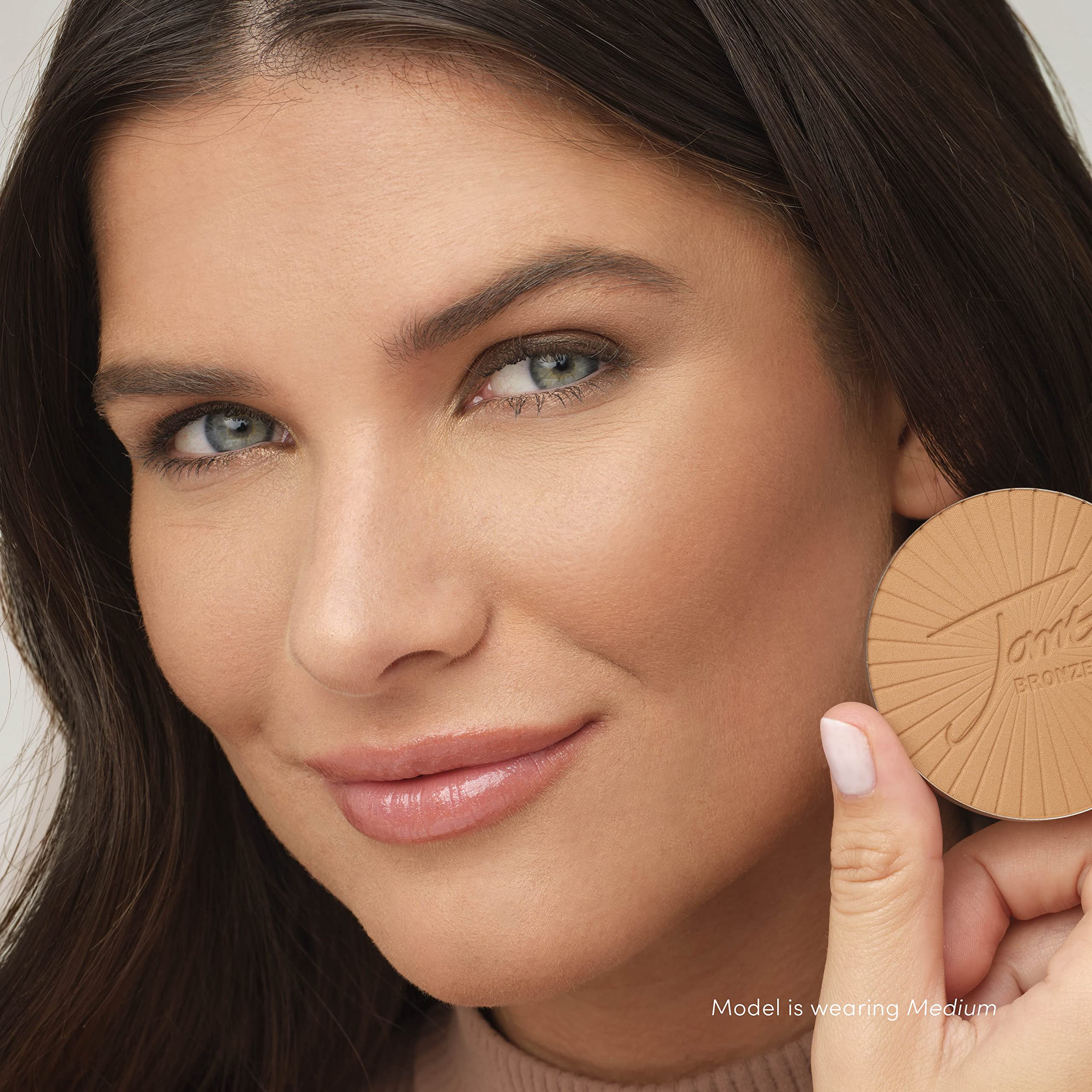 Jane Iredale PureBronze Matte Bronzer Refill — Buildable, Lightweight, Refillable Bronzing Powder (3 Natural Tones)
