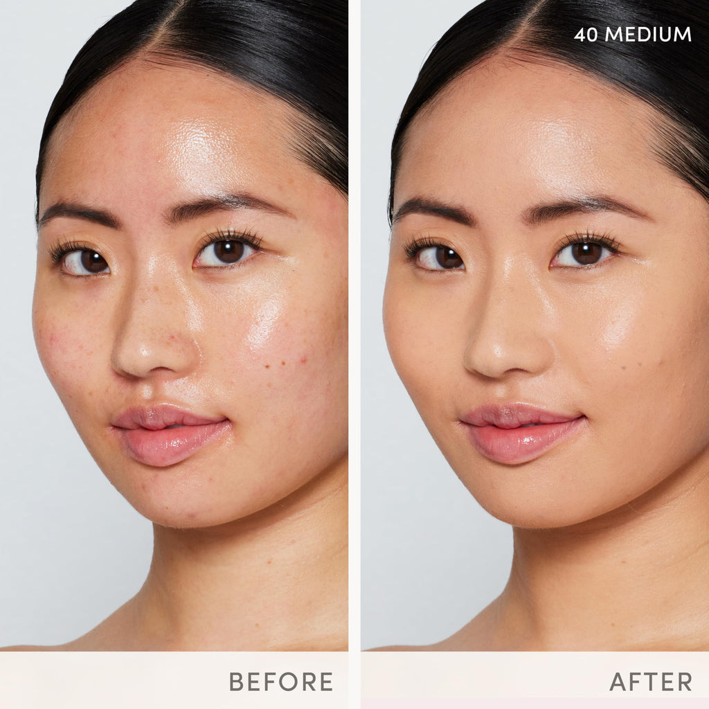 jane iredale Skintuition SPF 30 Radiance-Boosting Liquid Foundation 40 Medium | Buildable Coverage & Skin-Like Finish