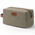Janhavi Men’s Travel Toiletry Bag – Waterproof, Engraved Initials, Olive Green