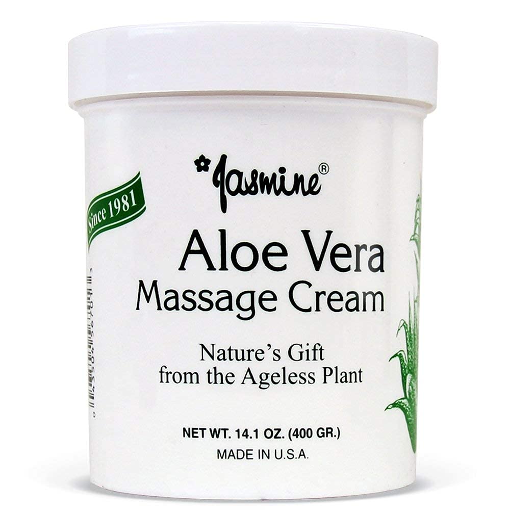 Jasmine Aloe Vera Massage Cream – Deep Hydration & Anti-Aging Therapy (400 g)