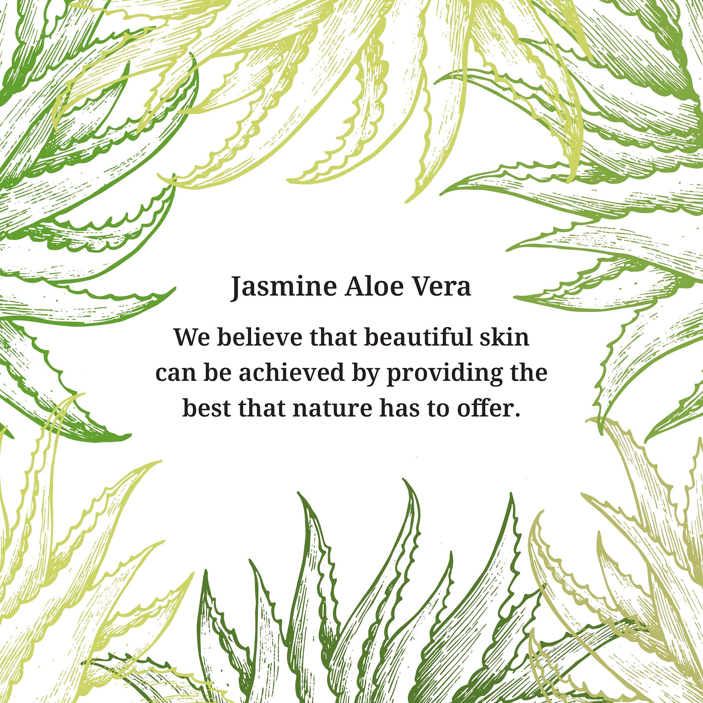 Jasmine Aloe Vera Massage Cream – Deep Hydration & Anti-Aging Therapy (400 g)