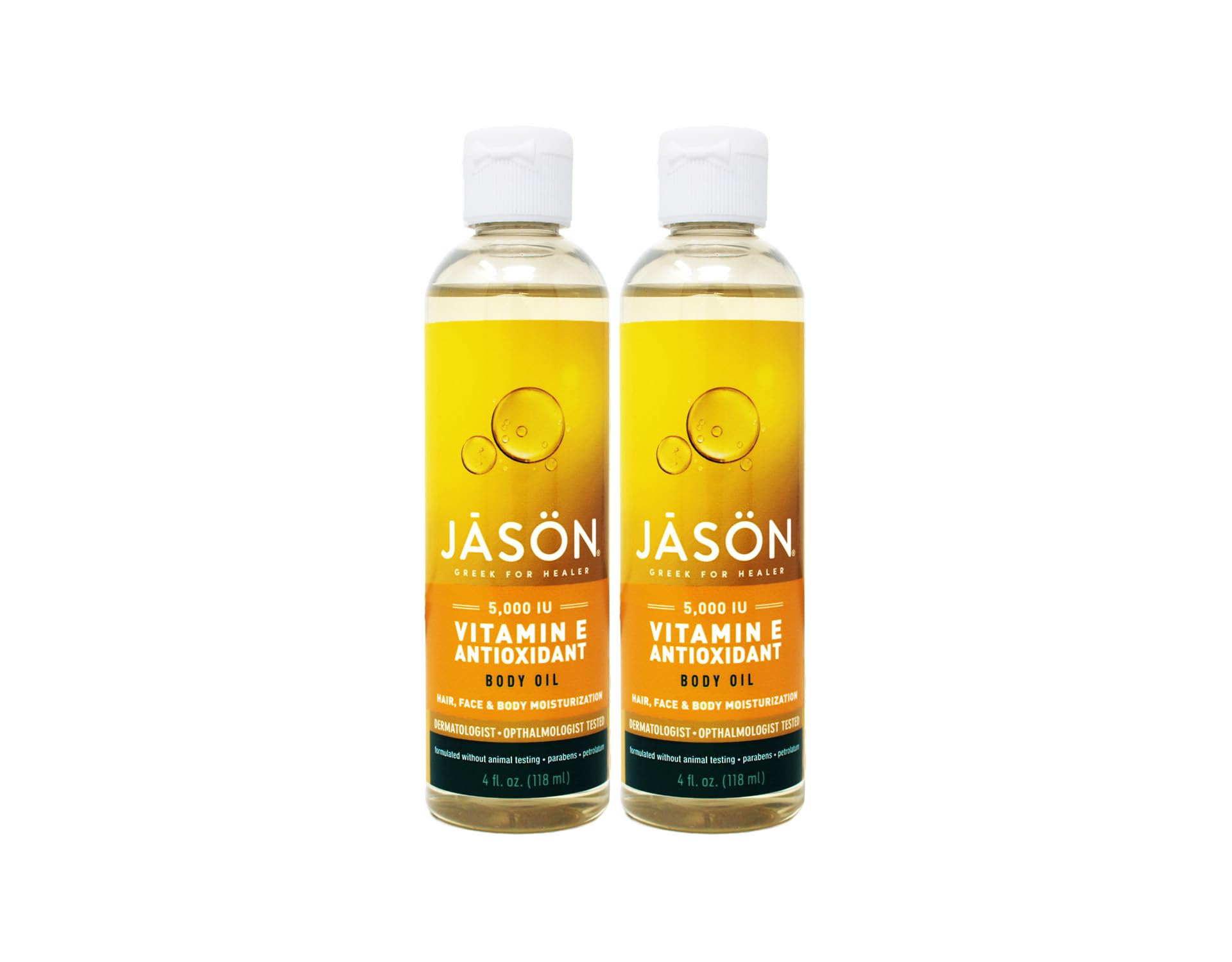 Jason Skin Care Vitamin E Oil 5000 IU, 4 fl oz – 2-Pack