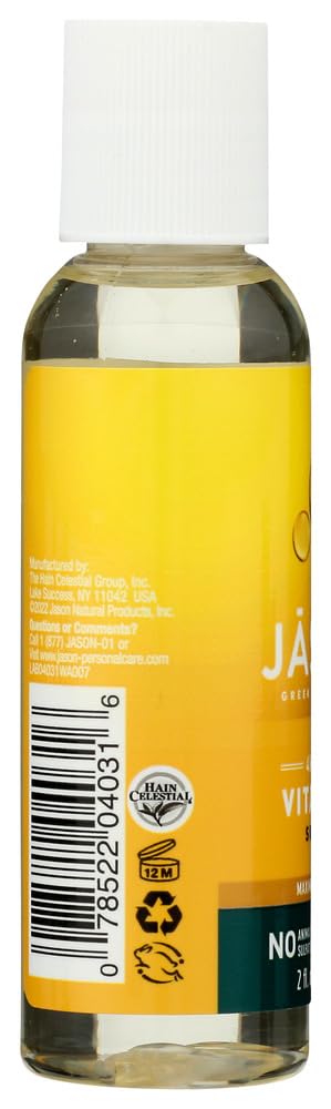 Jason Vitamin E Oil 45,000 I.U. – 2 fl oz – Pure & Natural Beauty Oils (a) – 2pc