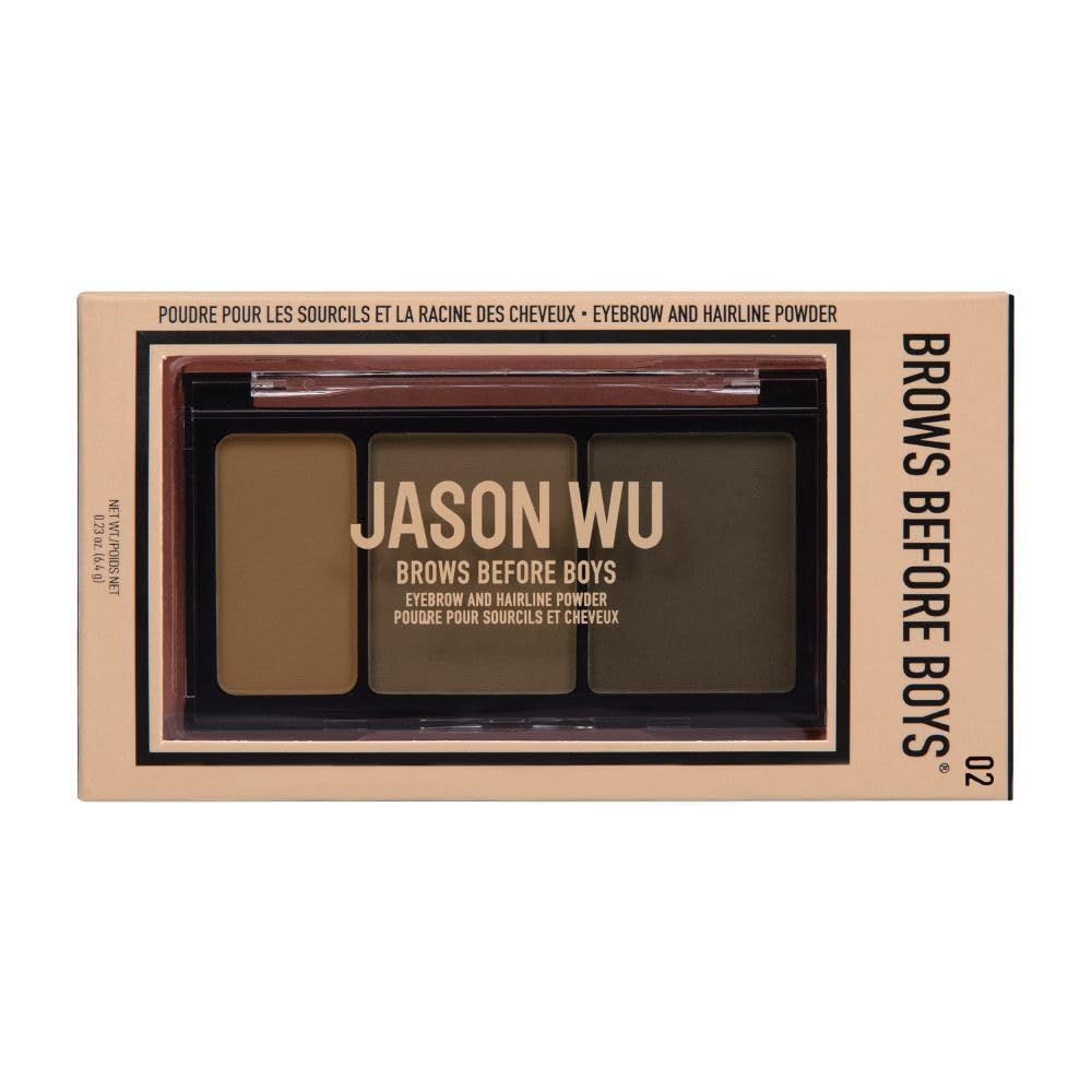 Jason Wu Beauty Brows Before Boys Eyebrow Powder 6.4g (0.23 oz) Gus – Matte, Water-Resistant Finish