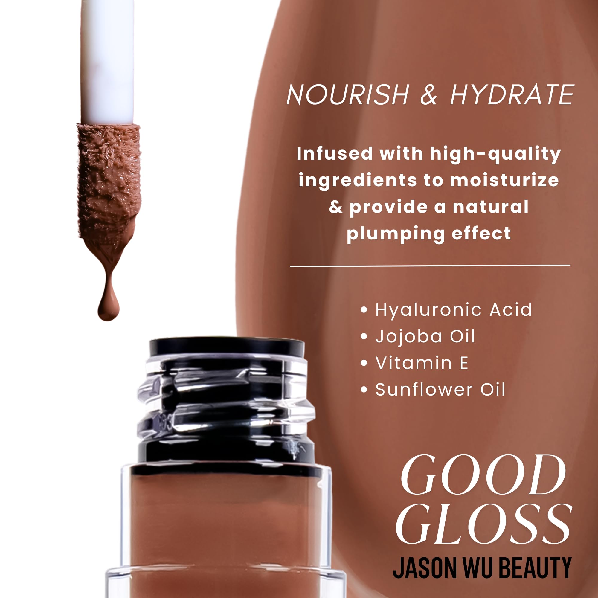 Jason Wu Good Gloss - Hydrating Non-Sticky Lip Gloss in Almond Latte | GG02