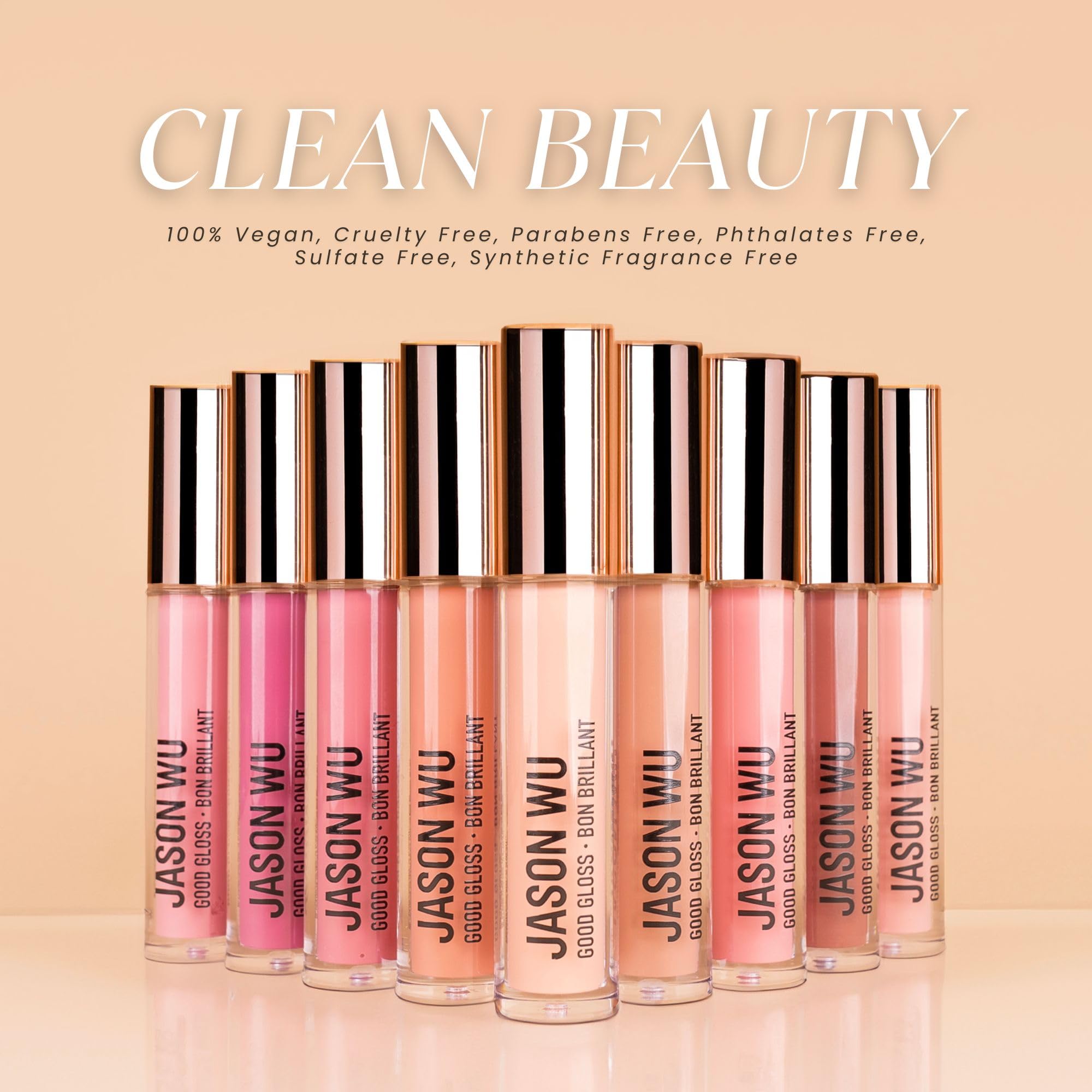 Jason Wu Good Gloss GG03 Peach Cobbler – Hydrating Non-Sticky Lip Gloss