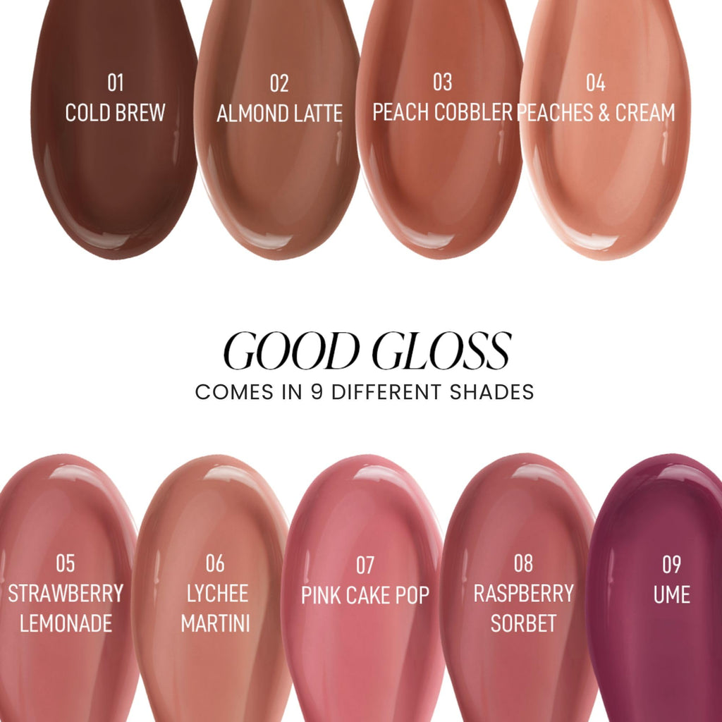 Jason Wu Good Gloss GG03 Peach Cobbler – Hydrating Non-Sticky Lip Gloss