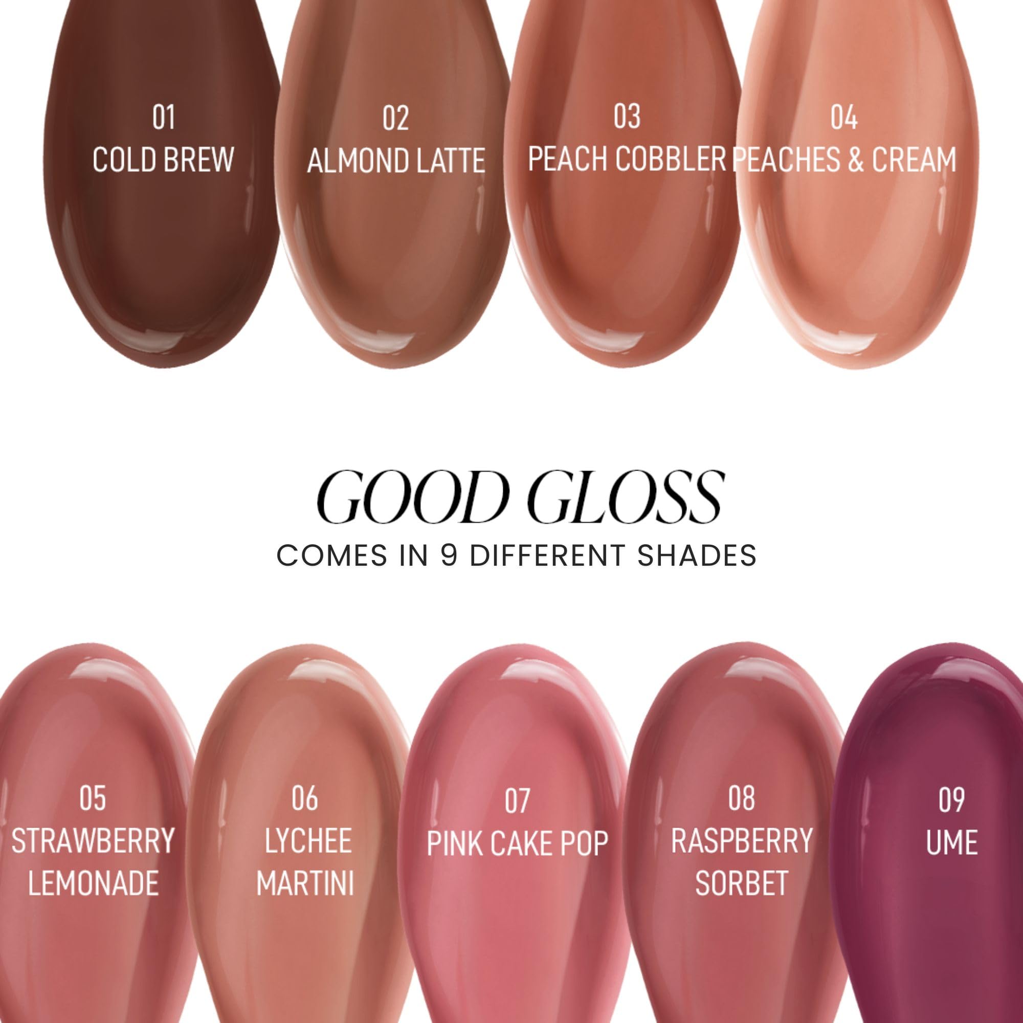 Jason Wu Good Gloss GG03 Peach Cobbler – Hydrating Non-Sticky Lip Gloss
