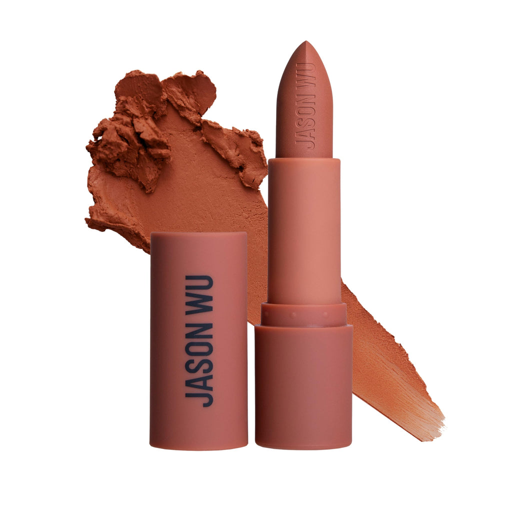 Jason Wu Hot Fluff Modern Matte Lipstick – 3-in-1 Lipstick, Blush & Shadow in Cannoli (3.8g)