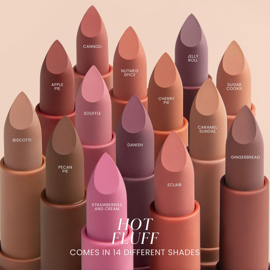 Jason Wu Hot Fluff Modern Matte Lipstick Nutmeg Spice – 3-in-1 Lipstick, Blush & Shadow (3.8g)