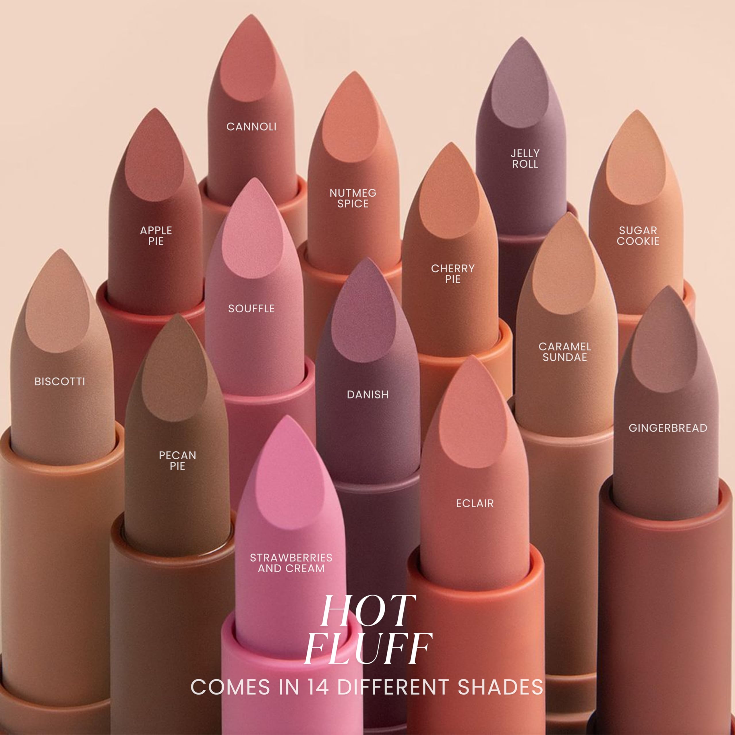 Jason Wu Hot Fluff Modern Matte Lipstick Nutmeg Spice – 3-in-1 Lipstick, Blush & Shadow (3.8g)