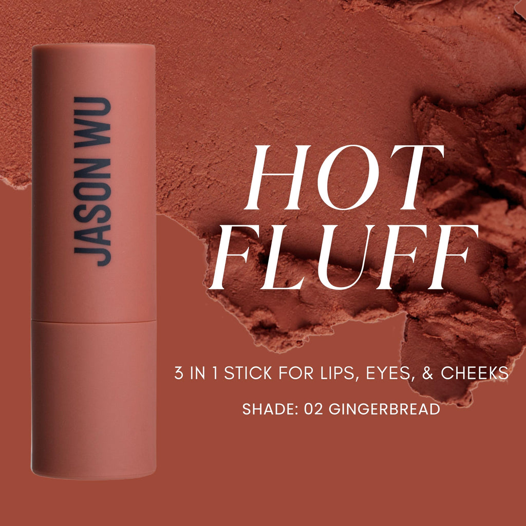 Jason Wu Beauty Hot Fluff Modern Matte Lipstick 3-in-1 (Gingerbread) 3.8g