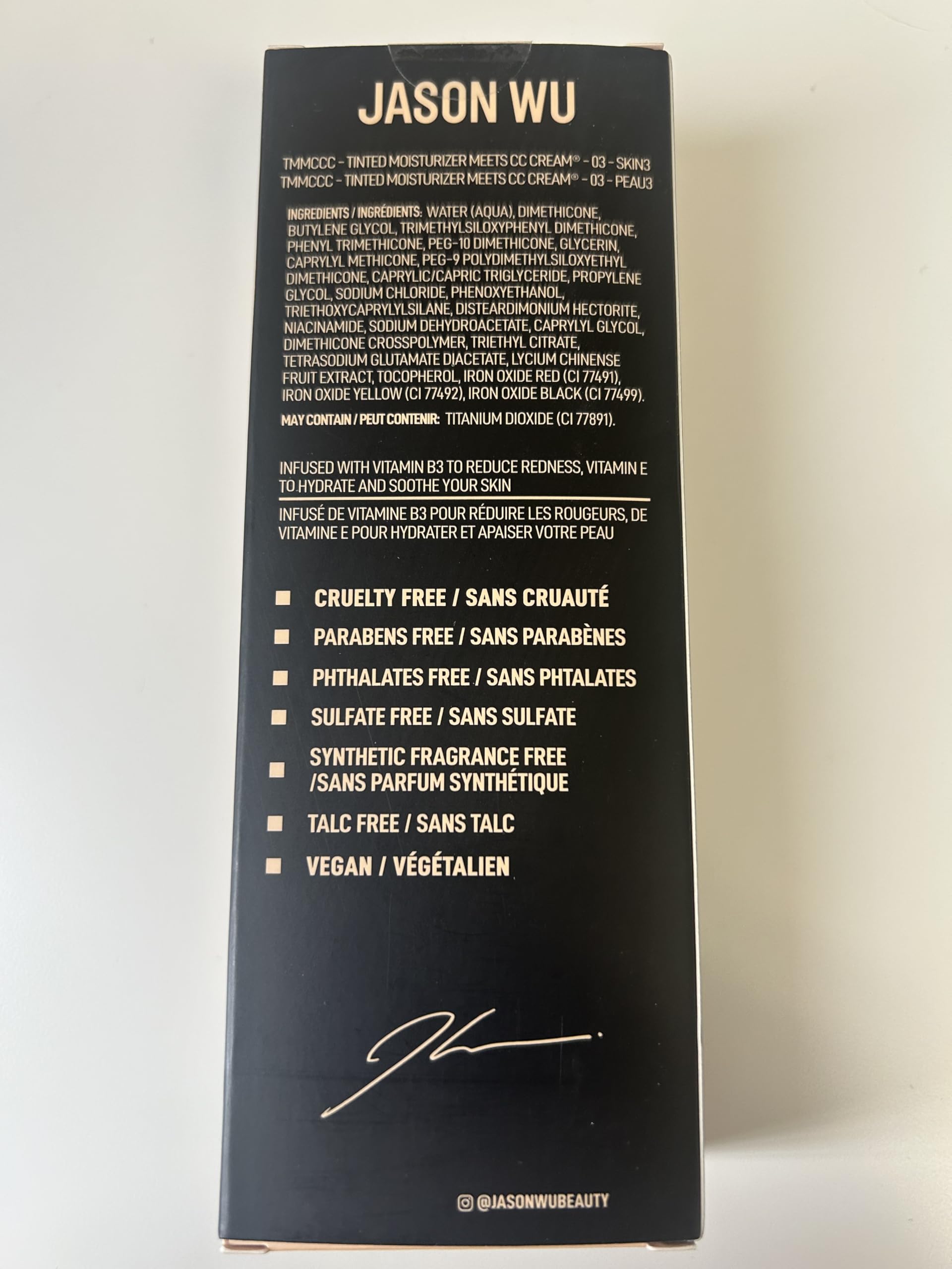 Jason Wu Tinted Moisturizer Meets CC Cream – Skin 3, 30 ml | Very Fair + Neutral