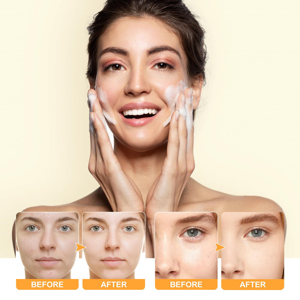 Jaysuing Turmeric Face Wash – Gentle Foaming Cleanser for All Skin Types