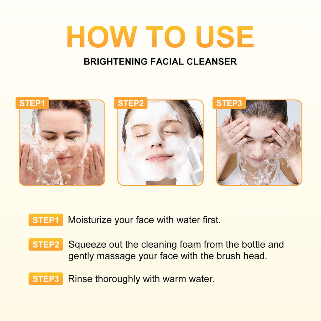 Jaysuing Turmeric Face Wash – Gentle Foaming Cleanser for All Skin Types
