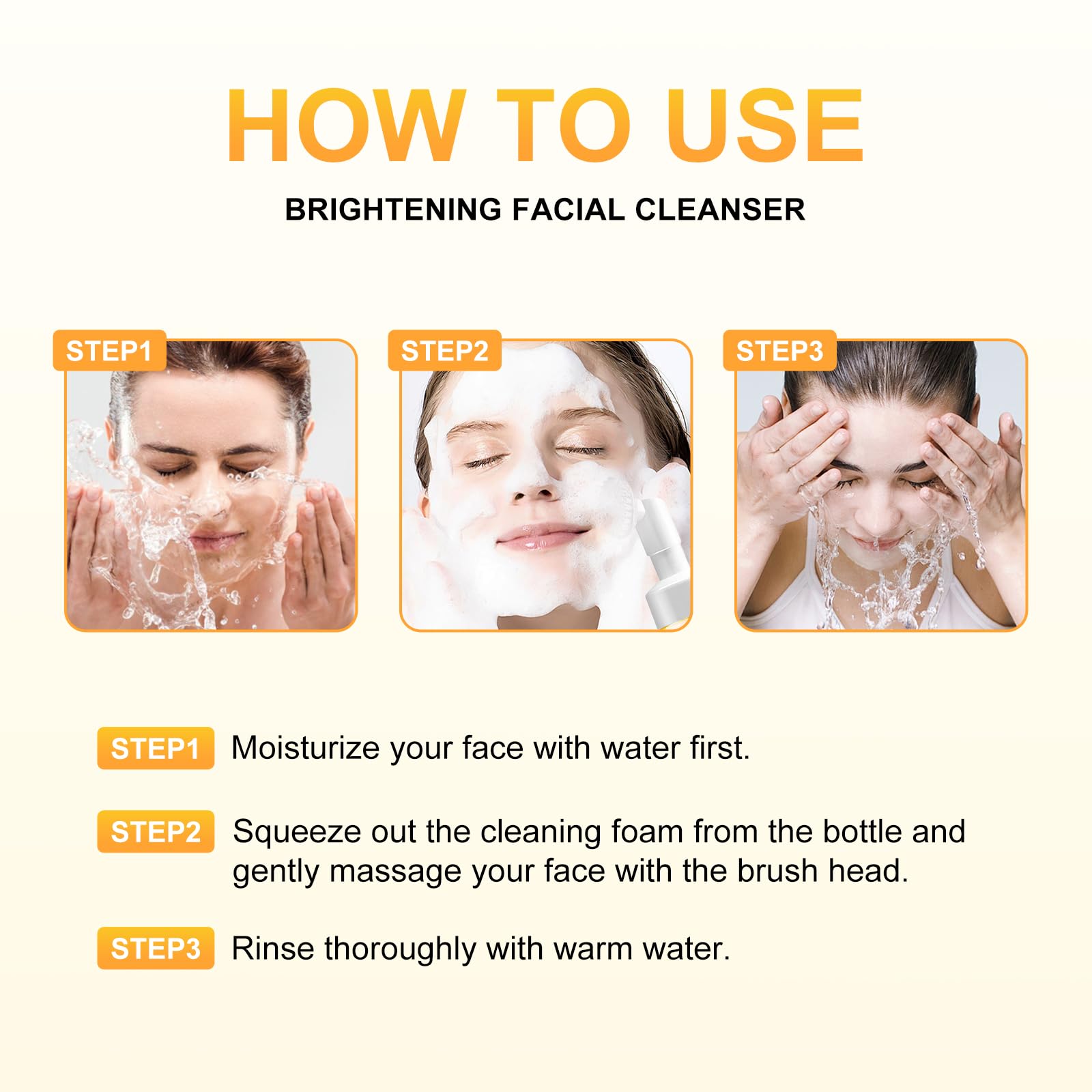 Jaysuing Turmeric Face Wash – Gentle Foaming Cleanser for All Skin Types