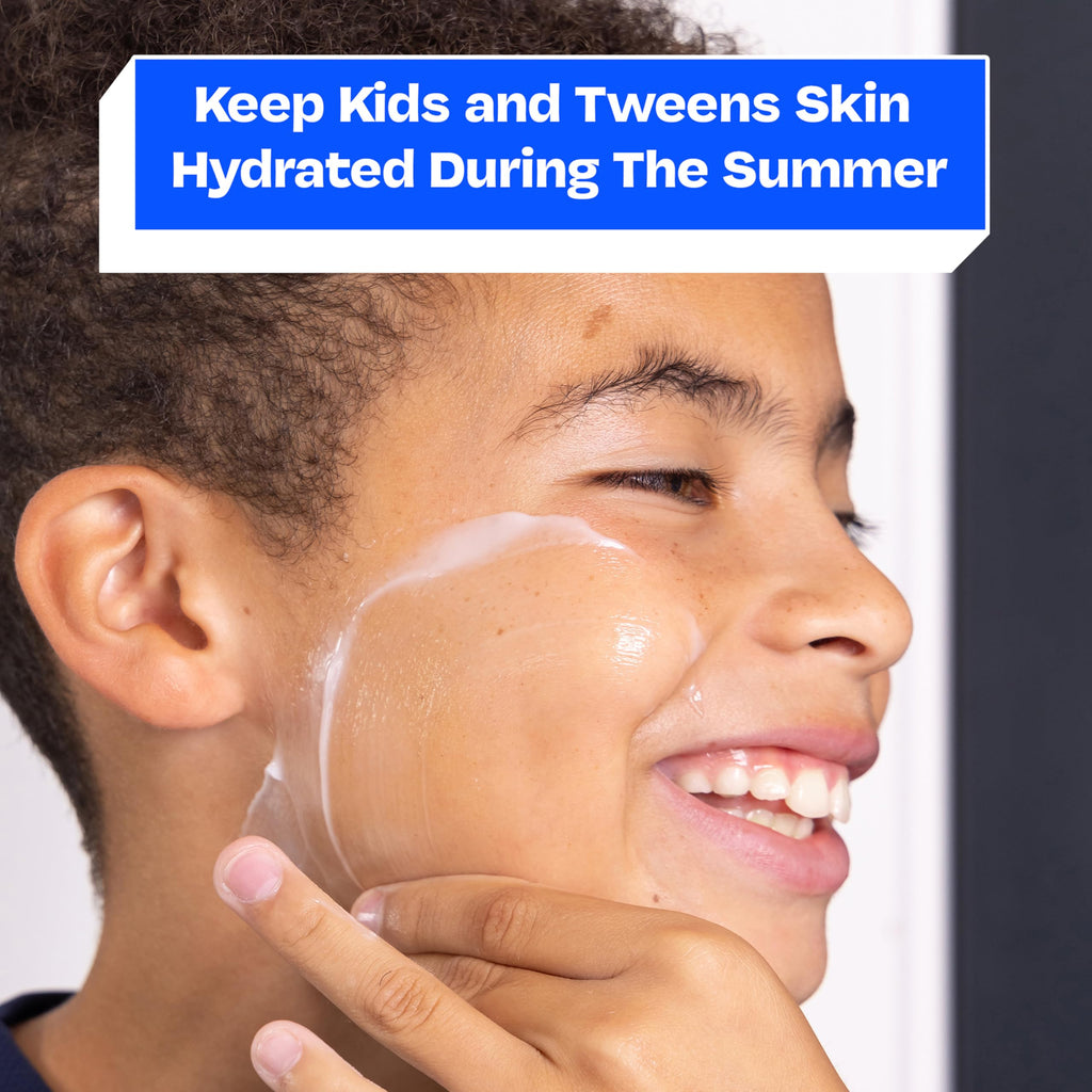 JB SKRUB The Face Lotion - Hydrating, Oil-Control Face Moisturizer for Kids & Teens (Blue Light Protection) 1.7 oz