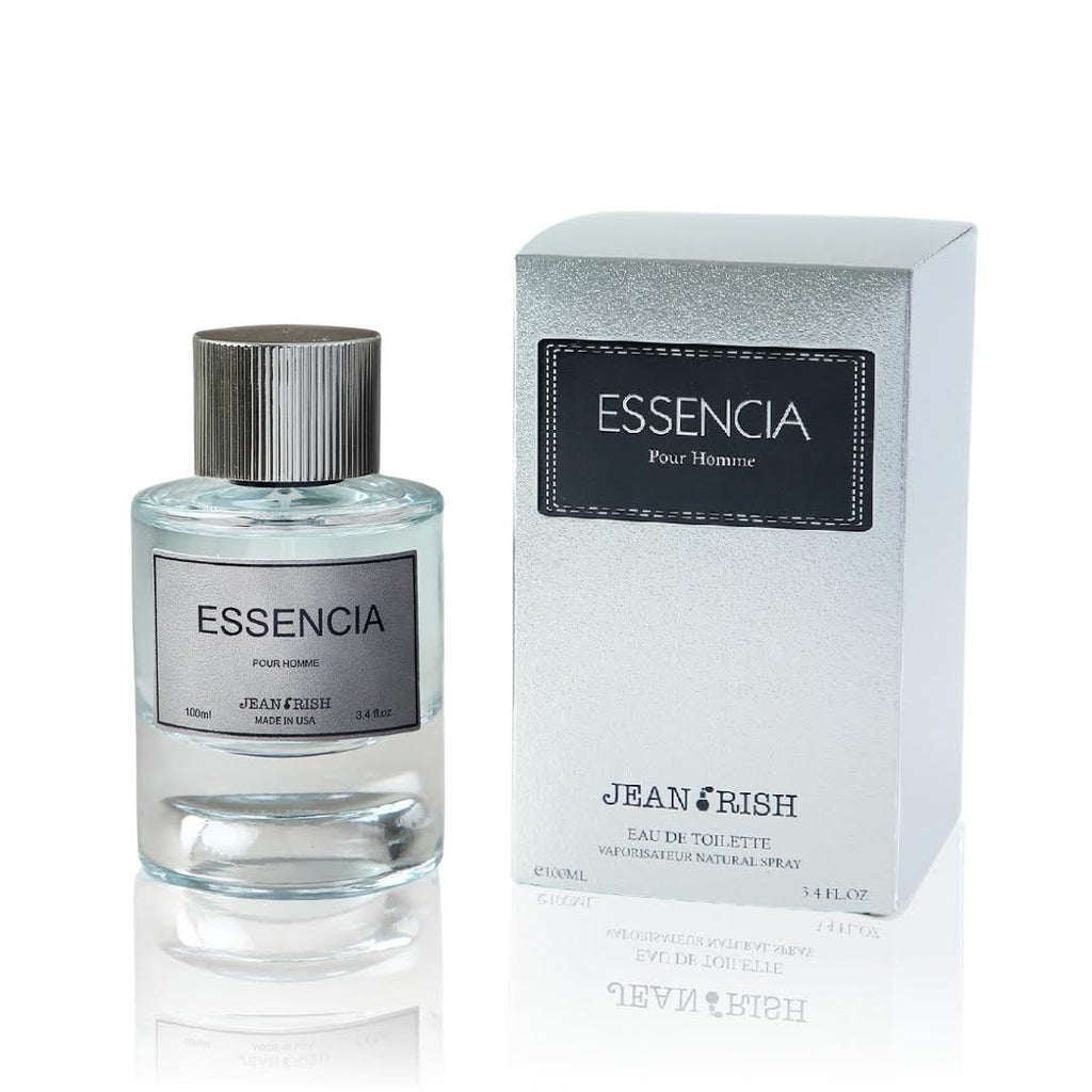 Jean Rish Essencia Eau de Parfum for Men - Mint, Lemon & Vanilla, 100ml