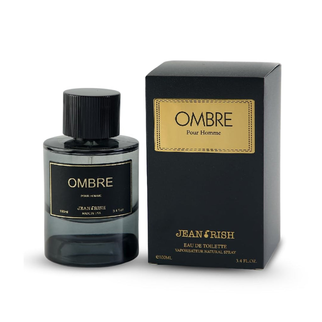 Jean Rish Ombre for Men EDP – Lemon, Tonka Bean & Vanilla, USA-Made