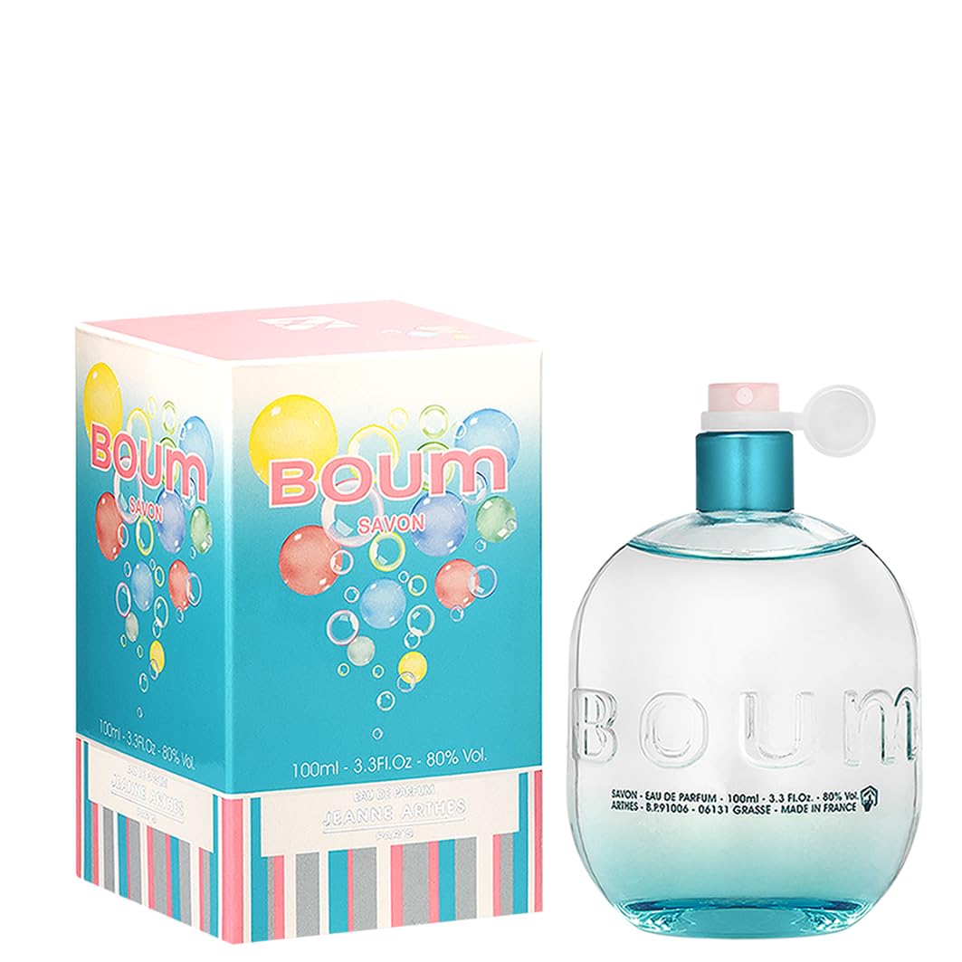 Jeanne Arthes Boum Savon Eau de Parfum – Fresh Floral Spray for Women | 3.38 fl oz