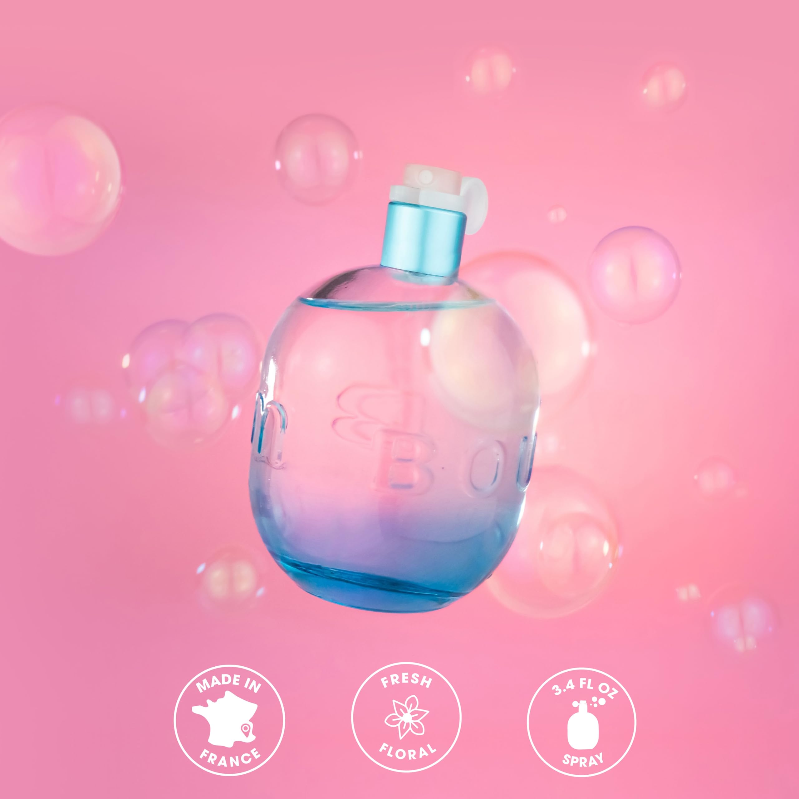 Jeanne Arthes Boum Savon Eau de Parfum – Fresh Floral Spray for Women | 3.38 fl oz