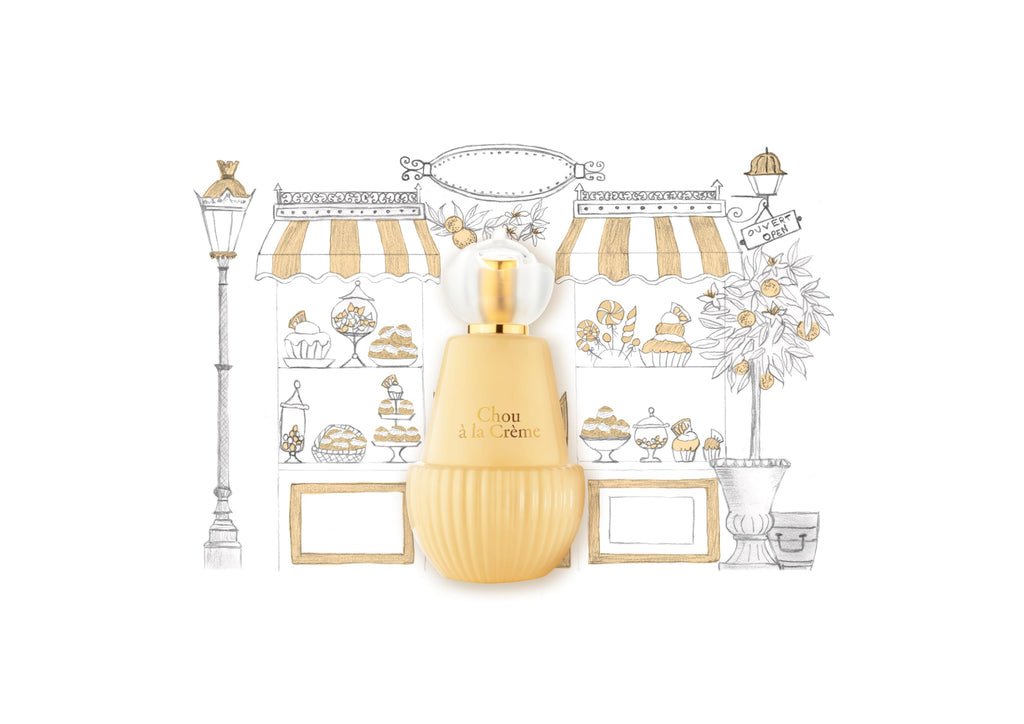 Jeanne Arthes Tea Time Pris – Chou à la Crème Vanilla Perfume for Women, Made in Grasse, 100 ml