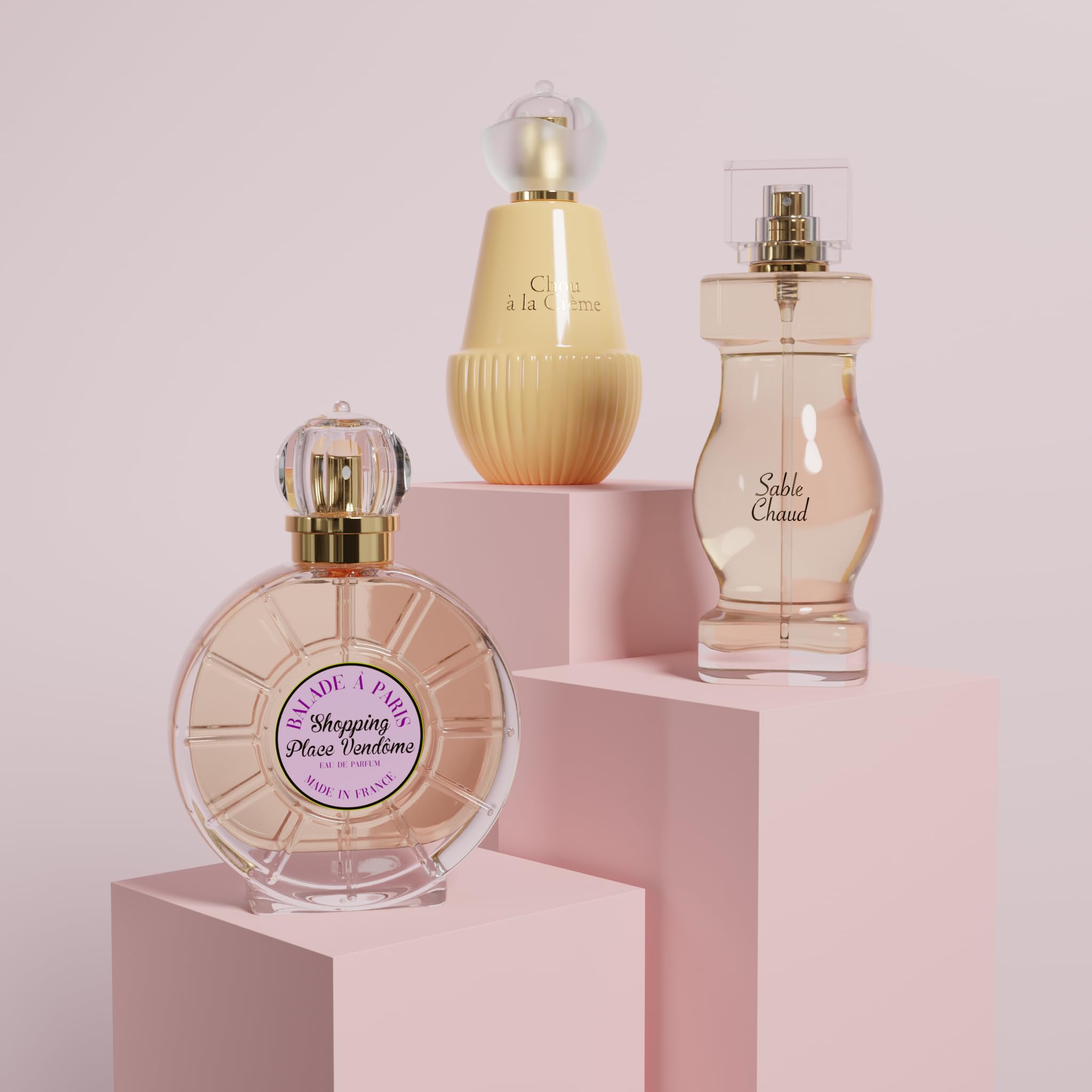 Jeanne Arthes Tea Time Pris – Chou à la Crème Vanilla Perfume for Women, Made in Grasse, 100 ml