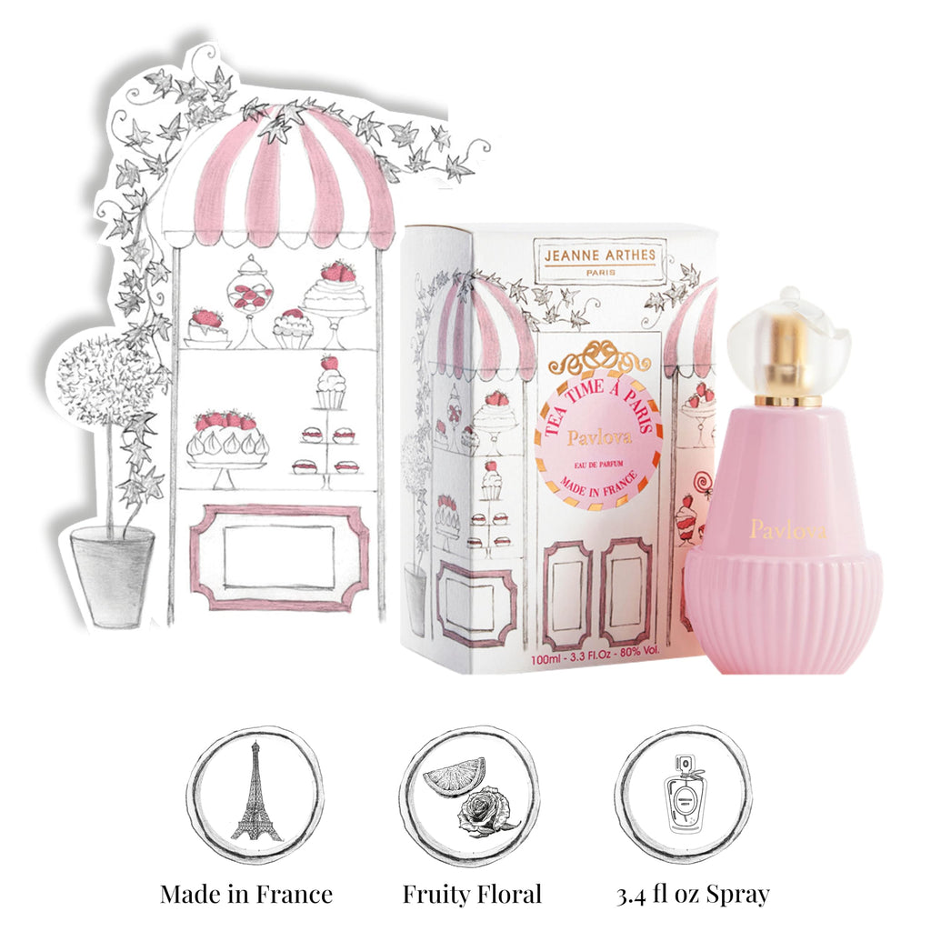 Pavlova Eau de Parfum by Jeanne Arthes – French Way of Life, Tea Time in Paris