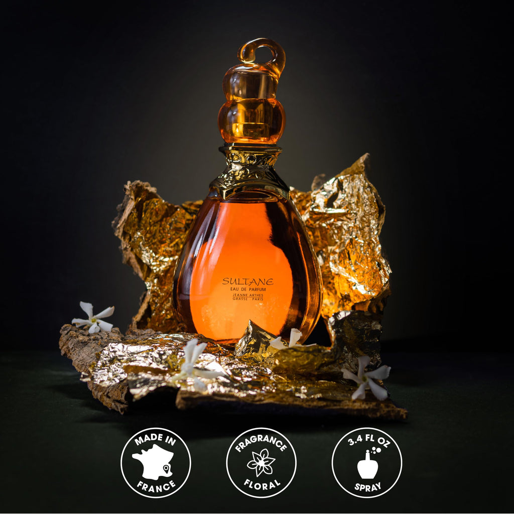 Jeanne Arthes Sultane Eau De Parfum for Women – Floral, Fruity Scent (Made in France)