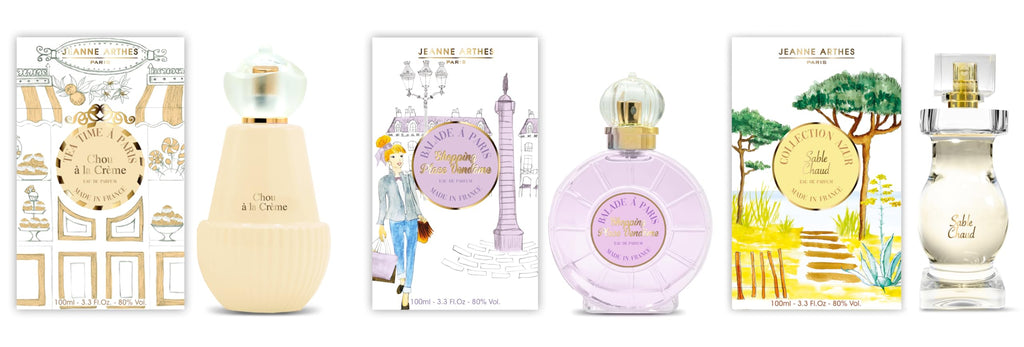 Jeanne Arthes Tea Time Pris – Chou à la Crème Vanilla Perfume for Women, Made in Grasse, 100 ml