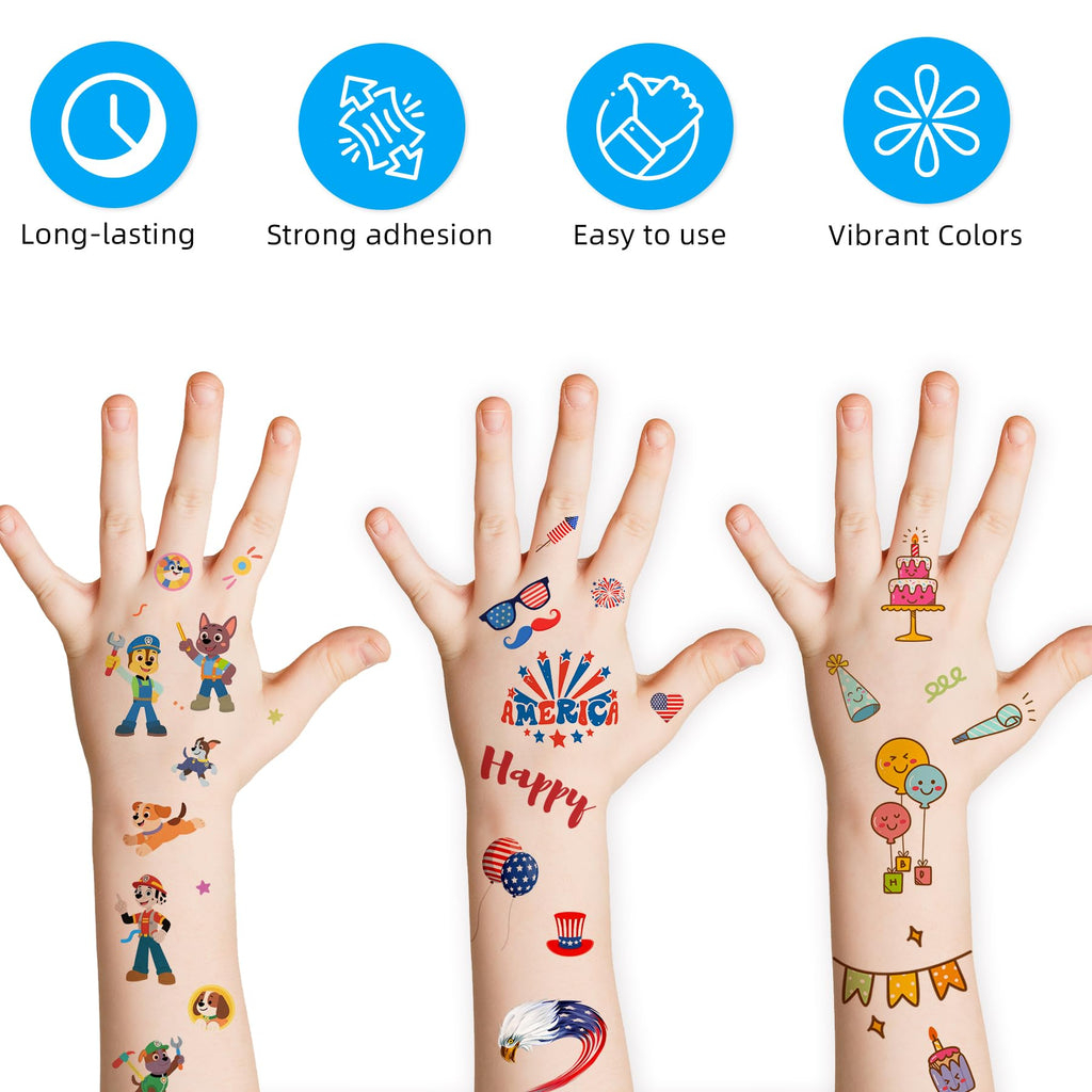 Jecqbor Printable Temporary Tattoo Paper for Inkjet Printer – 12-Pack 8.5x11