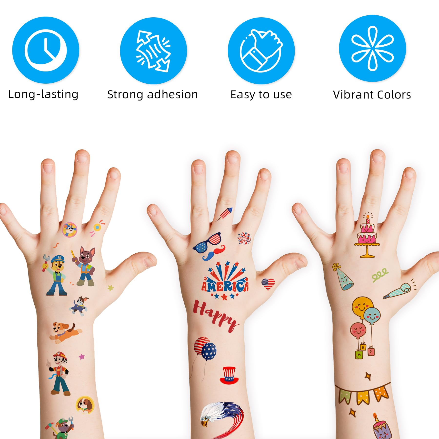 Jecqbor Printable Temporary Tattoo Paper for INKJET Printers — 30 Sets 8.5x11 Clear Transfer Paper