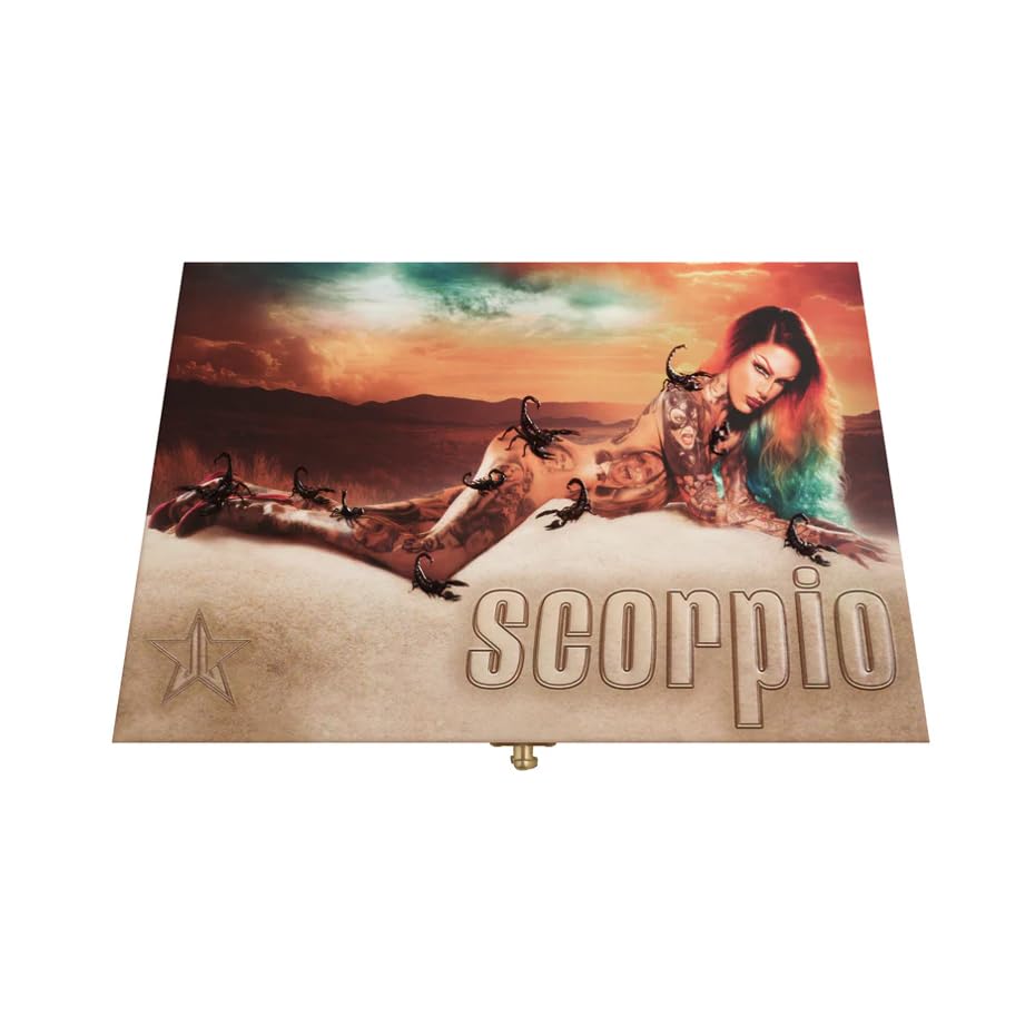 Jeffree Star Scorpio Eyeshadow Palette – 24 Rich Matte & Shimmer Shades | Vegan & Cruelty-Free, Limited Edition