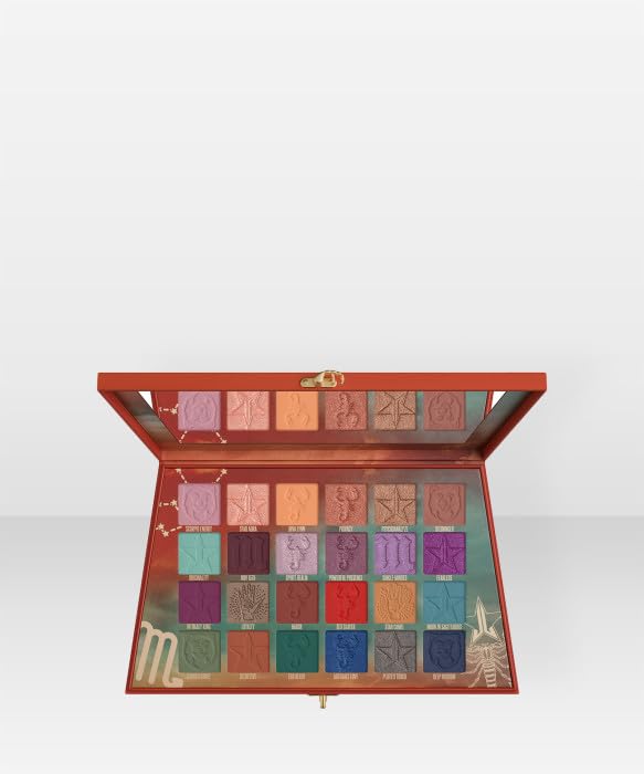 Jeffree Star Scorpio Eyeshadow Palette – 24 Rich Matte & Shimmer Shades | Vegan & Cruelty-Free, Limited Edition