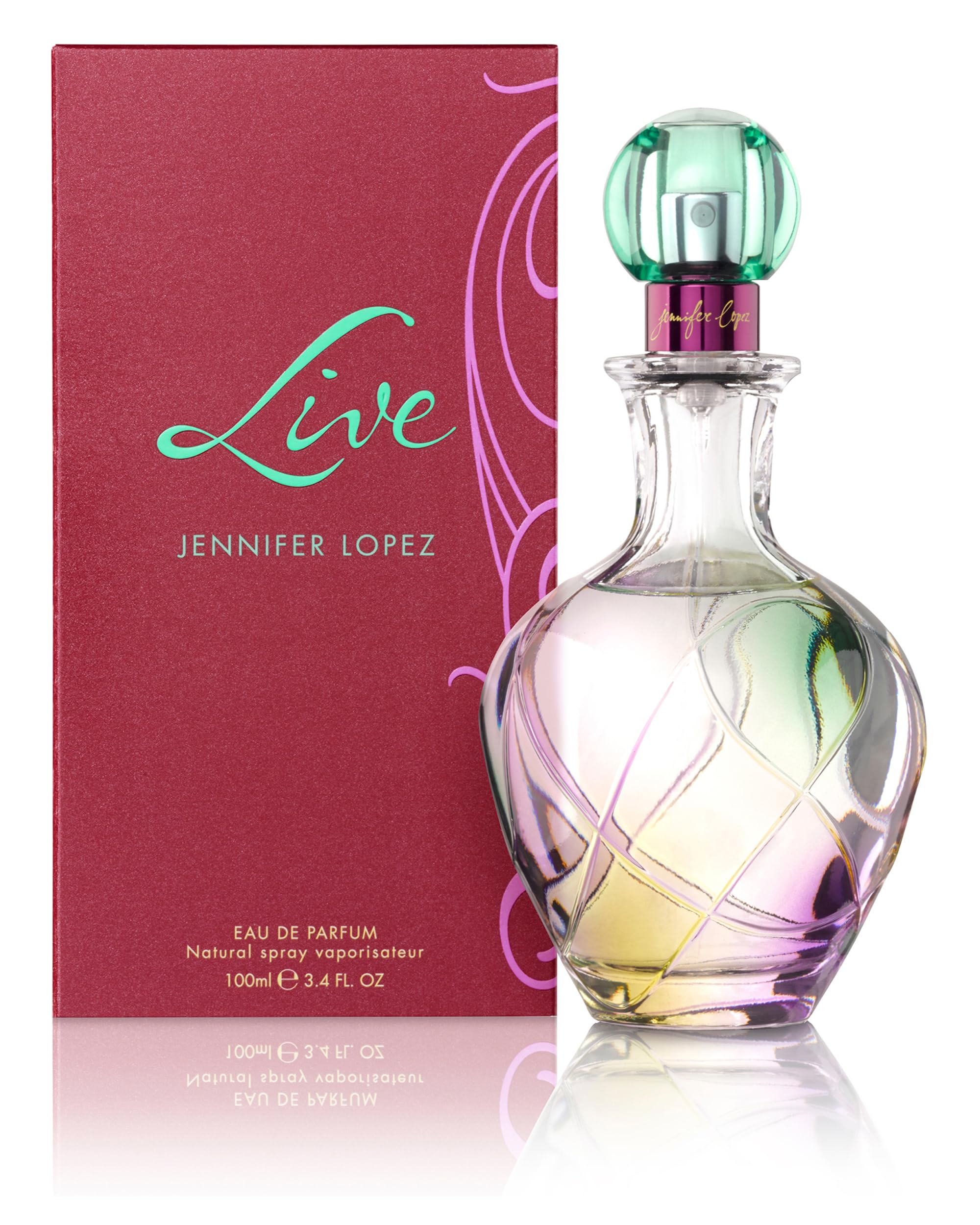Jennifer Lopez Live for Women – Eau de Parfum Spray, 3.4 oz by Jennifer Lopez