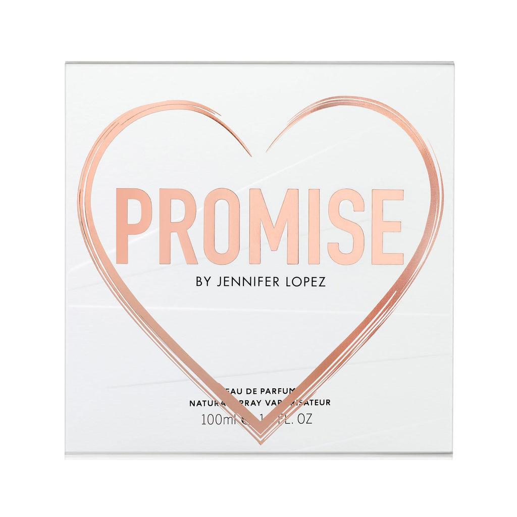 Jennifer Lopez Promise Eau de Parfum – 3.4 oz with Special Edition Heart Acetate Sleeve