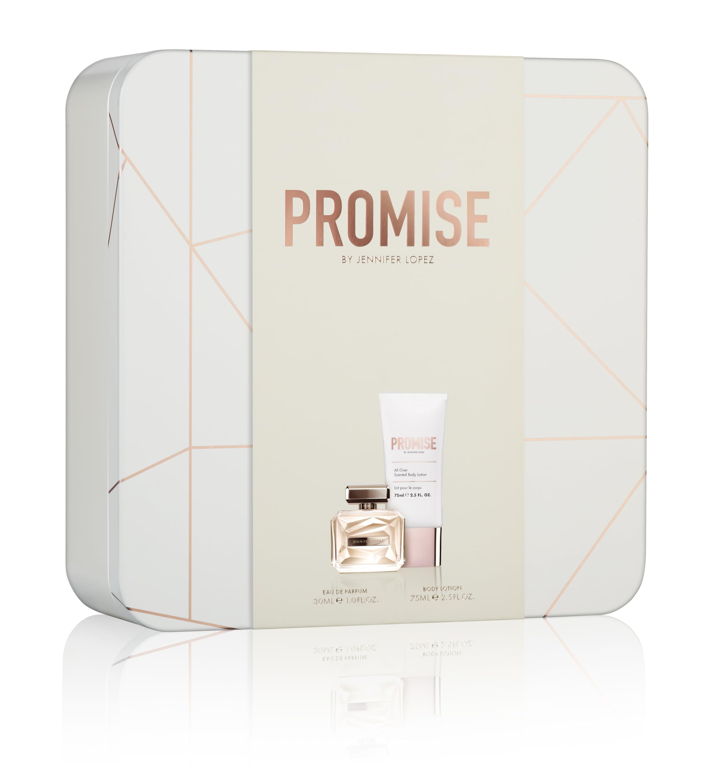 Jennifer Lopez Promise Gift Set — 30ml EDP + 75ml Body Lotion + Keepsake Tin