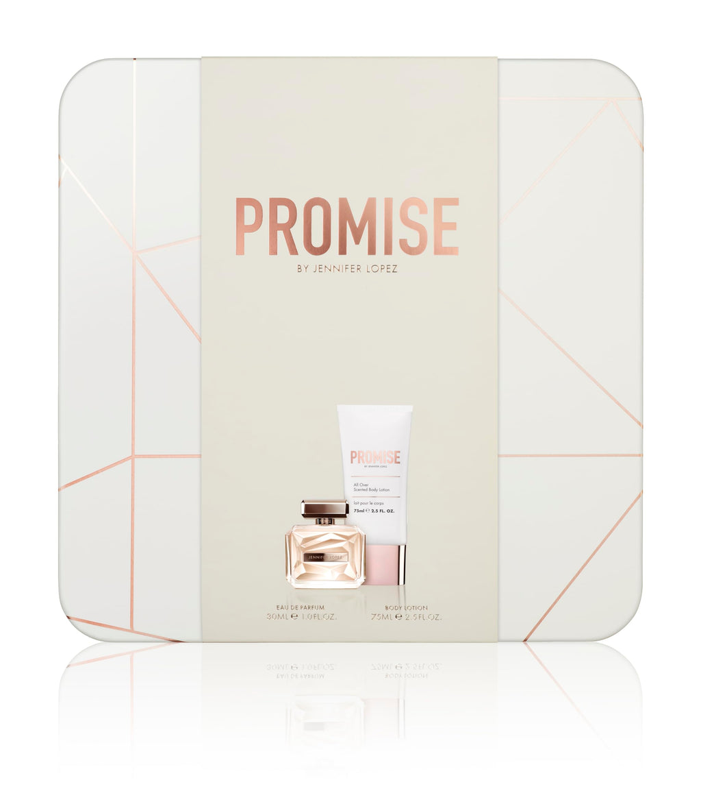 Jennifer Lopez Promise Gift Set — 30ml EDP + 75ml Body Lotion + Keepsake Tin