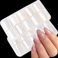 JERCLITY Aurora Transparent Nail Foil Transfer Sticker Kit – 20 Rolls for Iridescent Nail Art