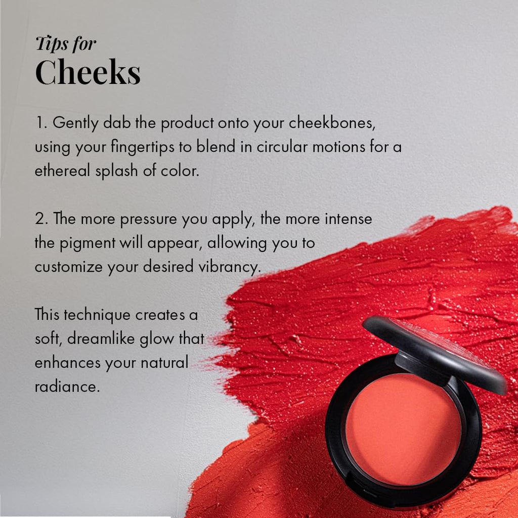 Jerome Alexander Blush ‘n’ Kiss Cream for Cheeks & Lips – Jam Shade