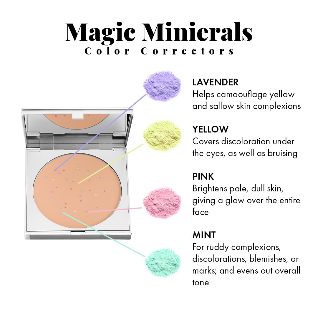 Magic Minerals Jumbo Powder Foundation by Jerome Alexander – Dark