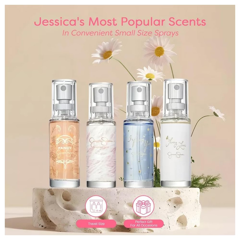 Jessica Simpson Collection 4-Piece Gift Set – Mini EDP Travel Sprays
