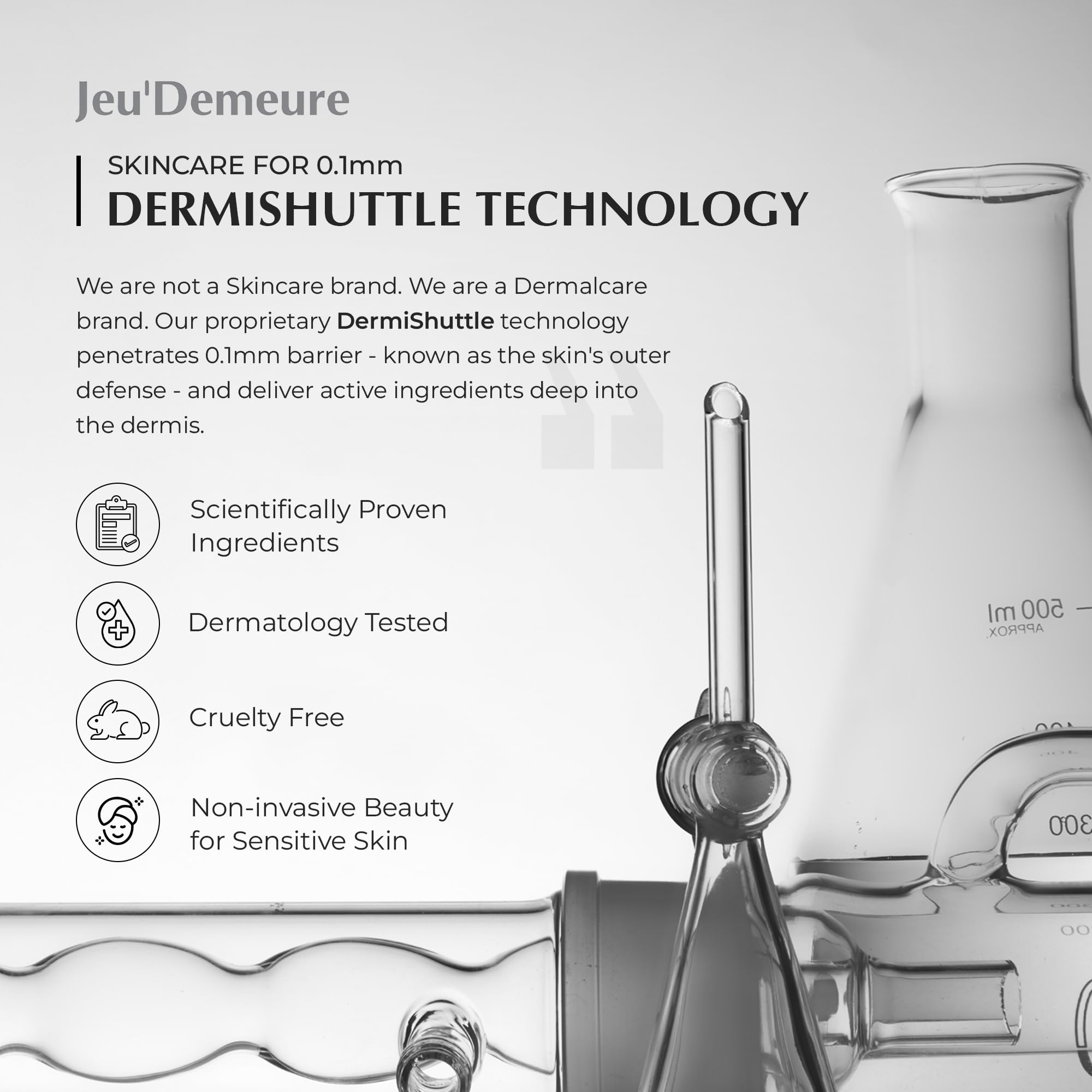 JEU'DEMEURE DermiShuttle DD Cream Aqua – Deep Hydration, Barrier Repair & Brightening for Face, Neck & Hands