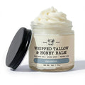 Jeune Jolie Whipped Grass-Fed Tallow Balm with Manuka Honey — Organic Jojoba, Unscented 2 oz