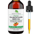 Jeune Naturelle Organic Sea Buckthorn Oil – 100% Pure, RAW Virgin, Cold-Pressed, Non-Comedogenic, Travel Size