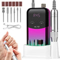 JEWHITENY SG717 Portable Nail Drill – 45000RPM Rechargeable E-File for Acrylic & Gel Nails