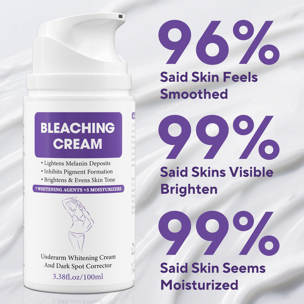JIANLANPTT Skin Bleaching Cream – Dark Spot Remover for Face & Body (3.38 oz) with Vitamin C
