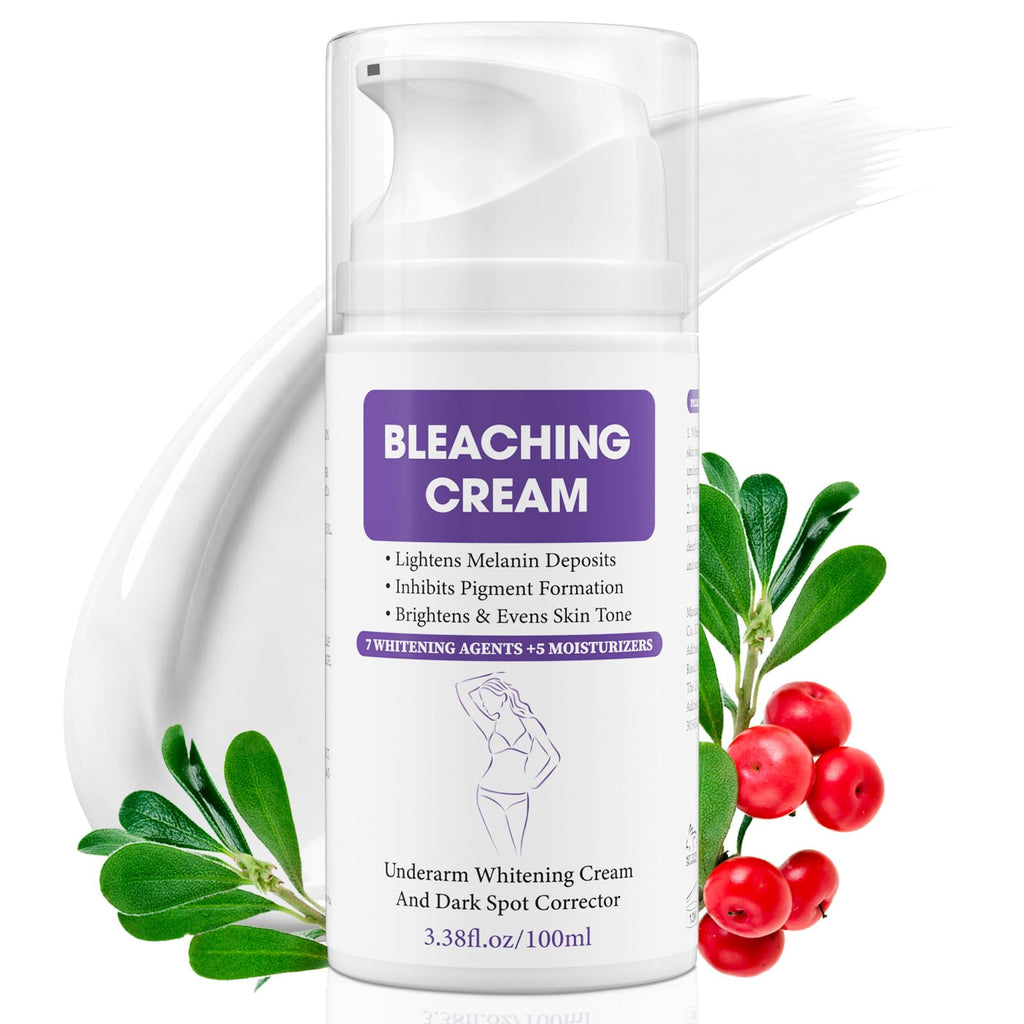 JIANLANPTT Skin Bleaching Cream – Dark Spot Remover for Face & Body (3.38 oz) with Vitamin C